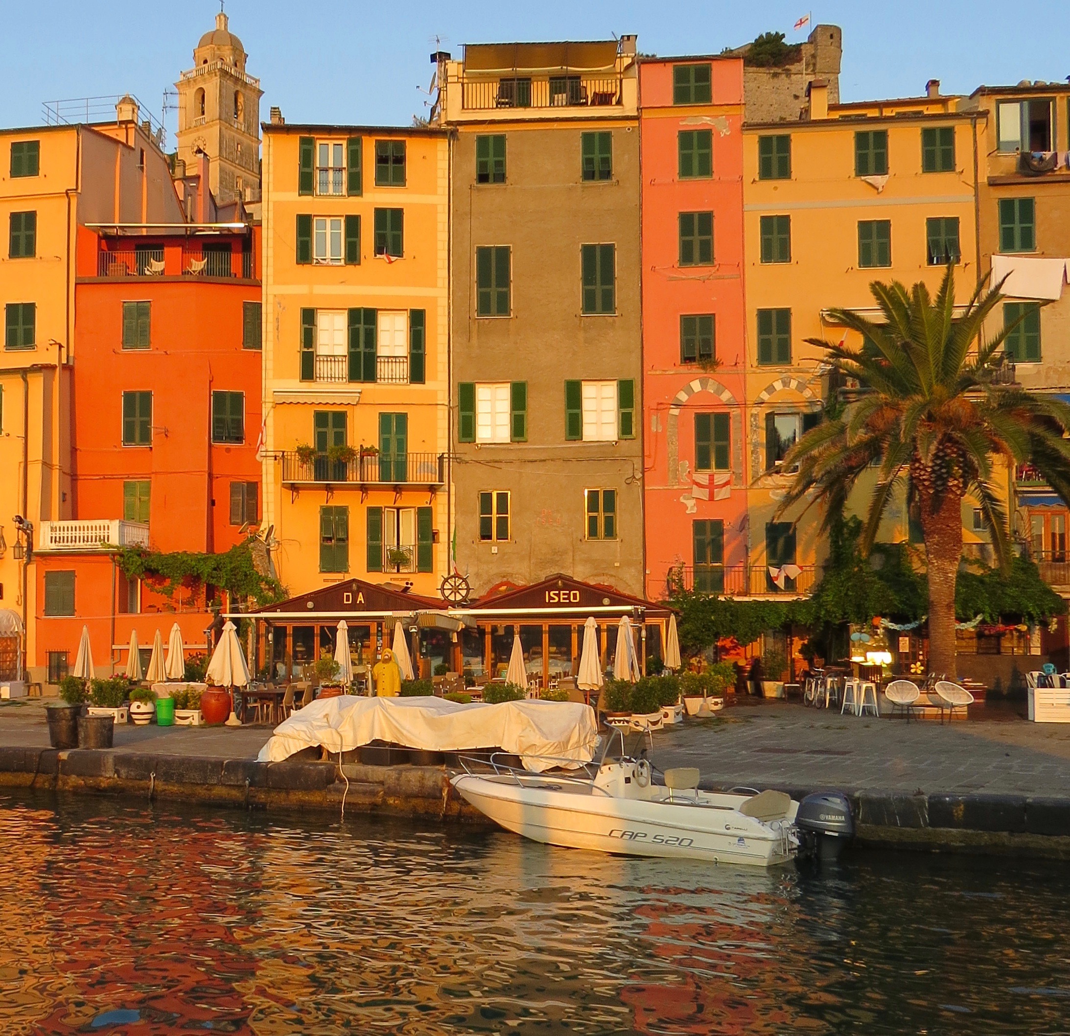 Portovenere in warm morning light ©Rebecca Zdybel Rebecca Zdybel