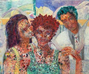What love looks like- 2 Conway Medical Center Commissioned painting by Rebecca Zdybel